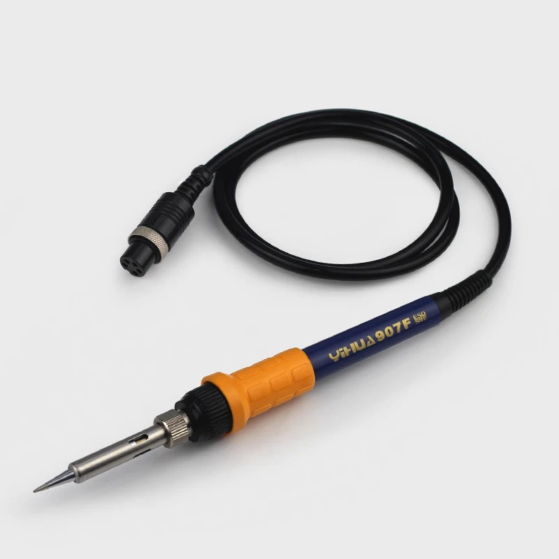

YIHUA 907F 60W Hakko heater soldering iron blue handle repair tools Fast heating precise temperature control Anti static desig