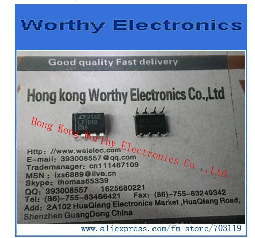 

Free shipping 10pcs/lot LT1010CN8 LT1010 CN8 DIP-8