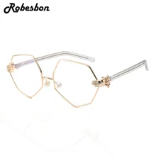 Горячая распродажа Новые Модные специальные золотые оправы для очков для женщин Классическая оптическая оправа для очков женские модные очки