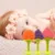 Bebê de Frutas e Vegetais Forma Vara Mastiga Dental escova de Dentes Treinamento Criança Anel de Dentição Silicone Bebe Infantil