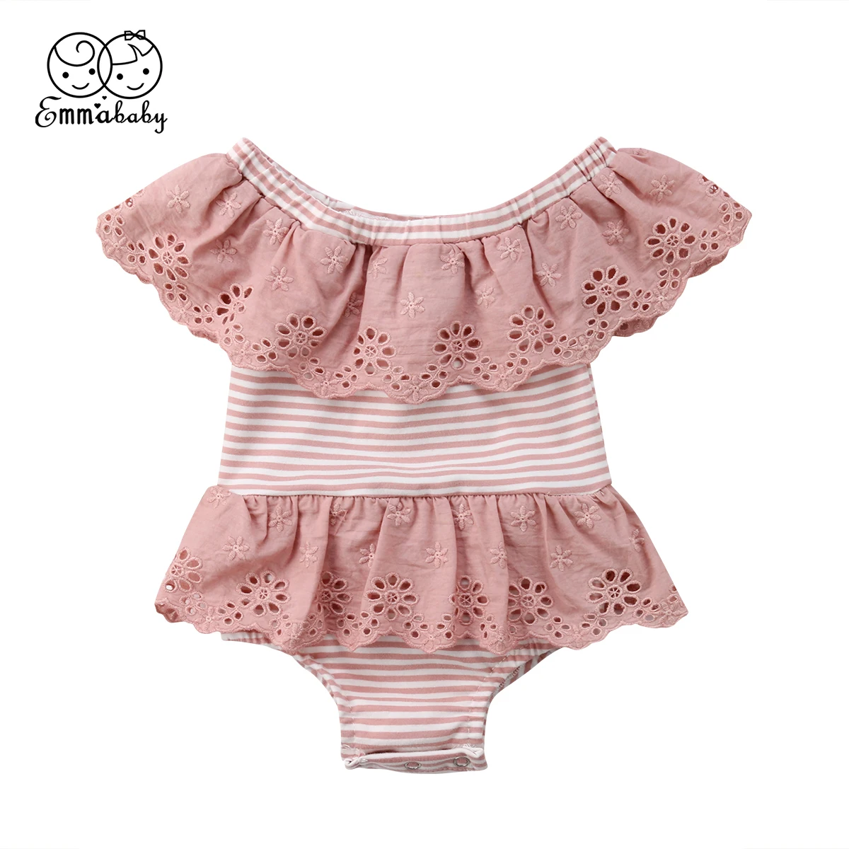 

Newborn Baby Girl Romper Sleeveless Jumpsuit Outfits Sunsuit Clothes
