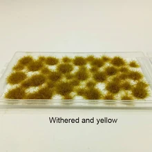 40 шт./кор. модели сценариев нерегулярные топографическая трава модель сценарий обновления платформы соломы рейграсс мотыга цветы "сделай сам"