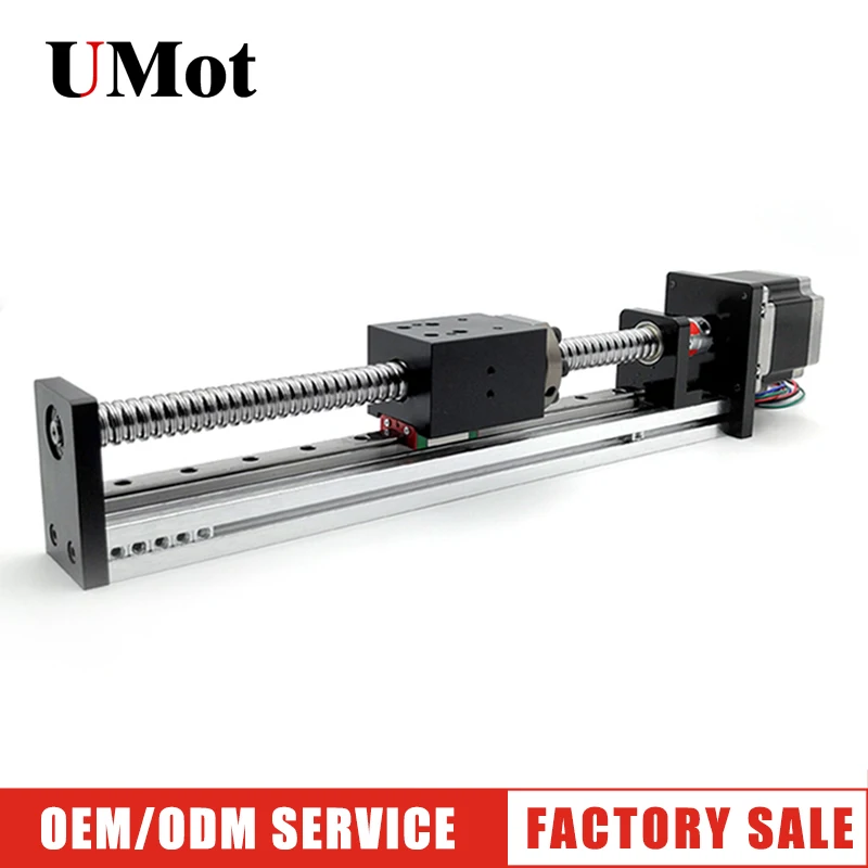 

40mm screw linear guide rail motion slide table high precision linear drive for 3d printer xyz robotic arm kit medical equipment