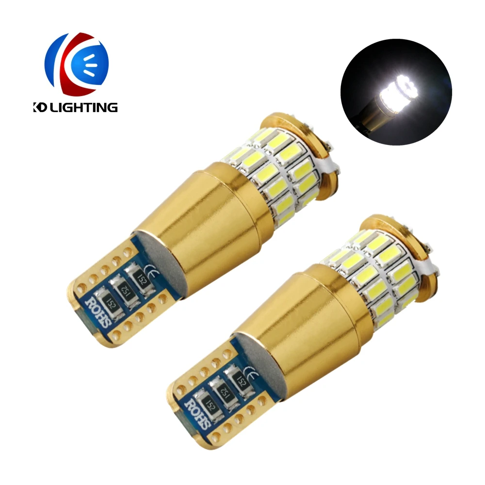 KD 1 шт./лот 3014 38SMD T10 Canbus Whit автомобильная лампа постоянного тока неполярность
