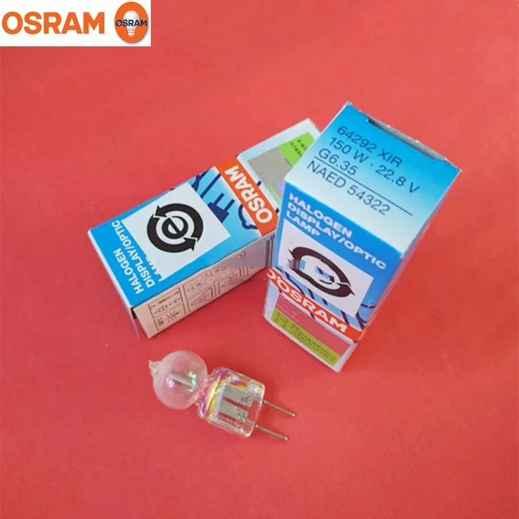 

For 5PSC OSRAM 64292XIR 22V 22.8V 150W,NAED 54302 bulb,64292 XIR 22V150W 22.8V150W G6.35 halogen lamp,DHL EMS shipping