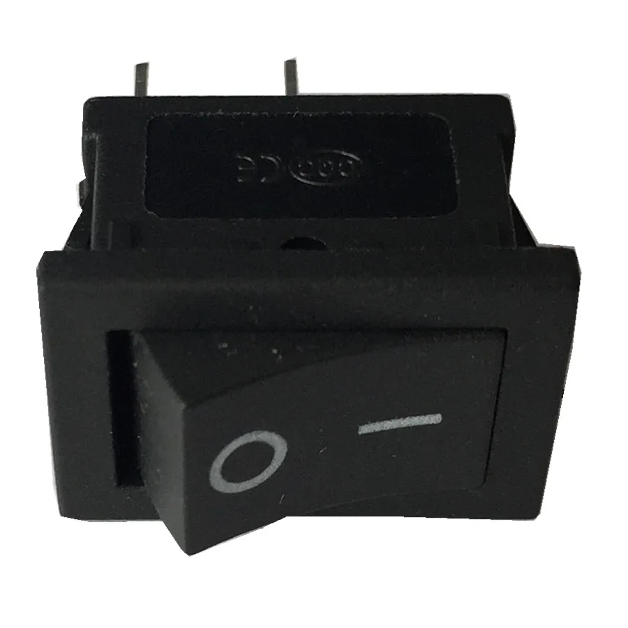 3-6A 125-250VAC 13X11X8mm toggle switch small rocker push button 2pins 200pcs/lot | Обустройство дома