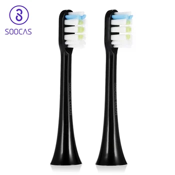 

Original 2PCS SOOCAS Replacement Toothbrush Head for SOOCAS / SOOCARE X3 Mi Home APP Control Bluetooth Teethbrush