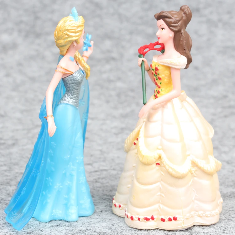 Disney Princesses Toys 5pcs/Set 10-12cm Snow White Frozen Elsa Ariel Bella Tinker Bell Pvc Action Figure Doll Kids Toys Gift Disney Princesses Toys 5pcs/Set 10-12cm Snow White Frozen Elsa Ariel Bella Tinker Bell Pvc Action Figure Doll Kids Toys Gift