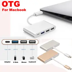 2019 Лидер продаж Новый 4 в 1 Тип C USB 3,0 2,0 USB-C многопортовый зарядки конвертер концентратор для Macbook для Xiaomi