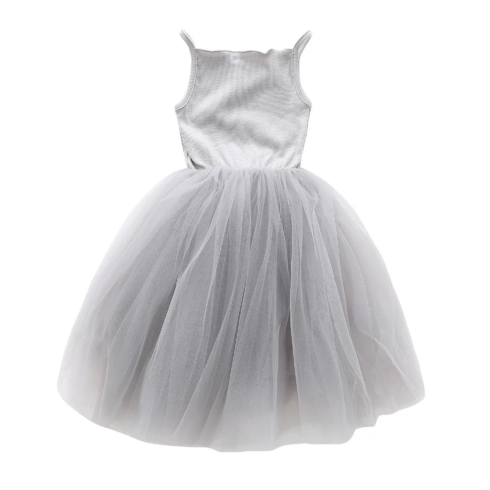 ChanJoyCC/платье для девочек; Лидер продаж; сезон весна-лето; хлопковое повседневное милое платье для девочек с сетчатой тканью; детское платье принцессы для танцевальной вечеринки