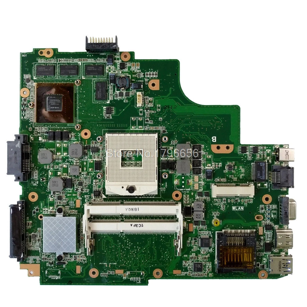 K43SV материнская плата GT540M 1 ГБ для For Asus A43S X43S K43SJ ноутбука Материнская Тест 100%