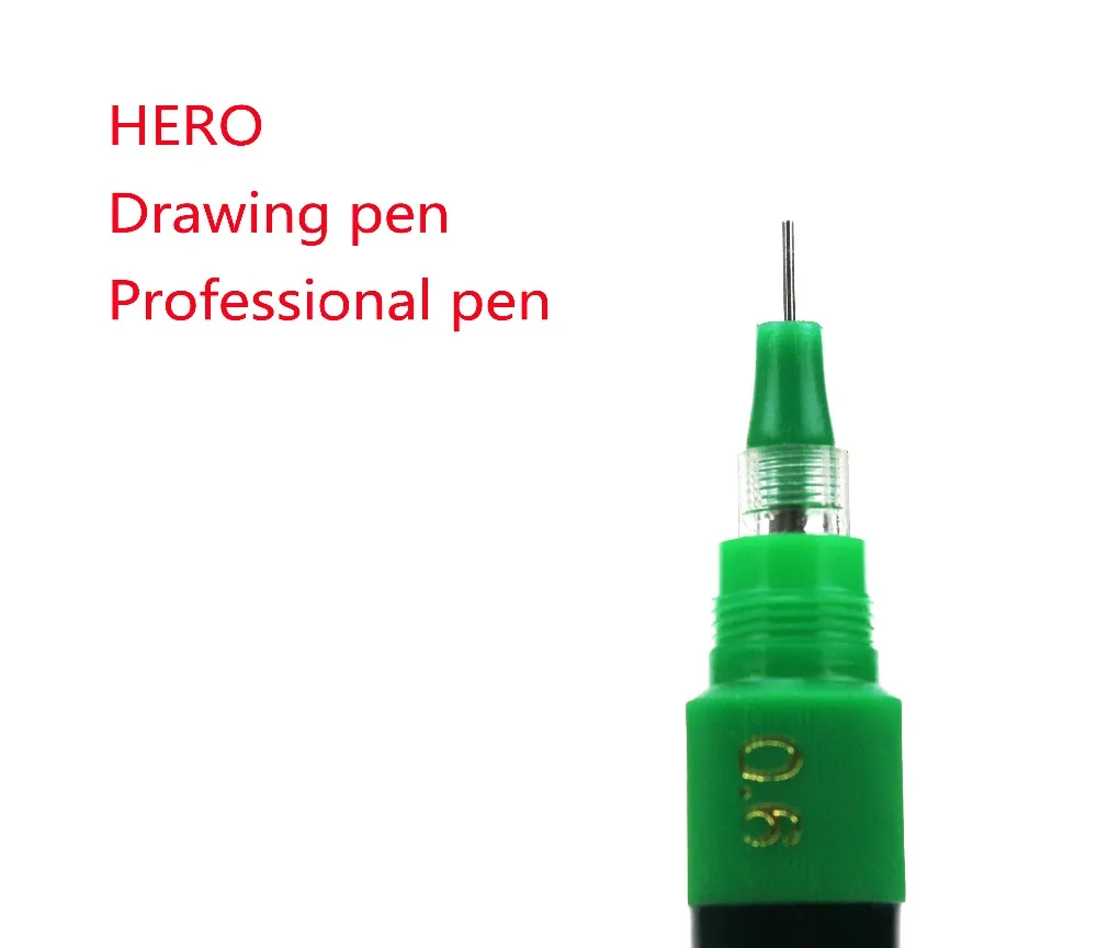 1 шт. 0,6 мм перезаряжаемая игла для чернил ручки для рисования ручка техническая ручка