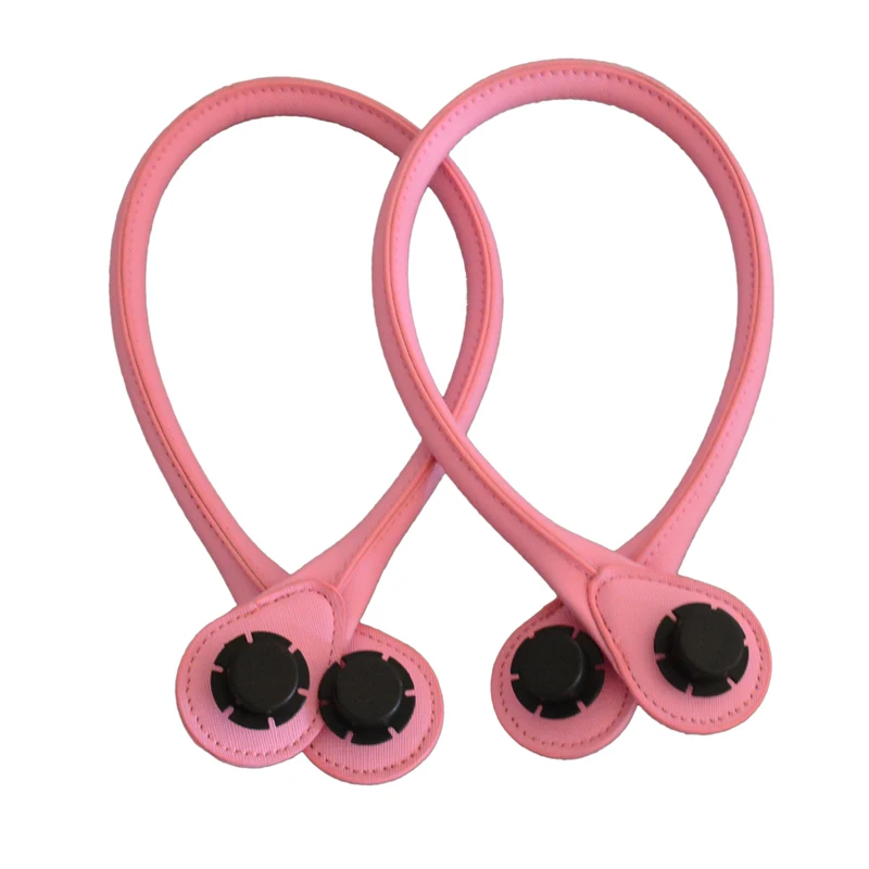 YESIKIMI Obag Handles PU Leather Solid Handle Bag Accessories Flower Straps 65cm Belt DIY Purse Parts