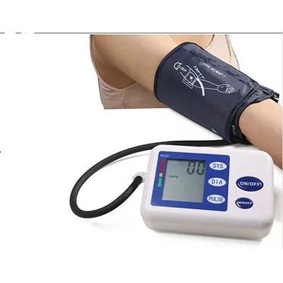 Медицинский Автоматический цифровой монитор тонометра артериального давления для измерения и частоты пульса# EA-200