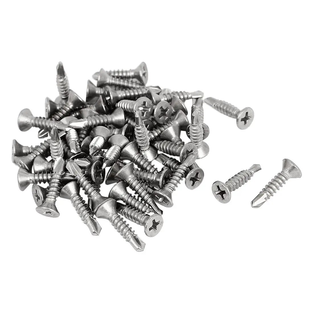 EWS M 4.2 x 19 mm Phillips countersunk Self tapping screws flat head 50