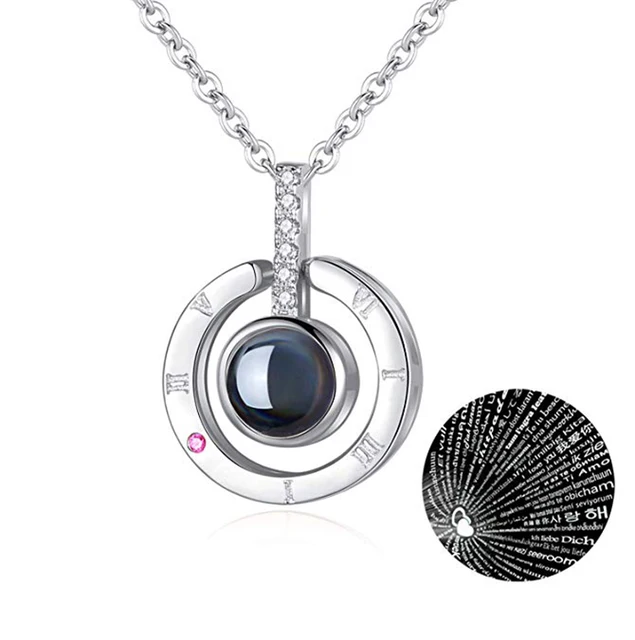 I love you in every language necklace deals