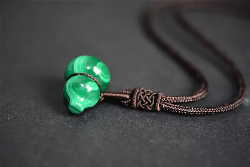QIANXU-Real-Malachite-Necklace-Pendant-Small-Gourd-Pendant-Lucky-Green-Jade-Pendant-Jade-Jewelry-Fine-Jewelry