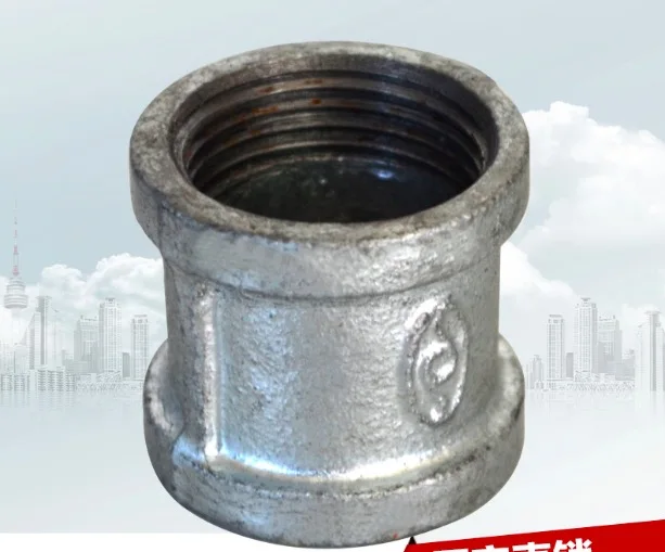 

DN15(Inner hole:20mm)Galvanized Wire Connector Inner Pipe Fittings Crafts bookshelf accessories