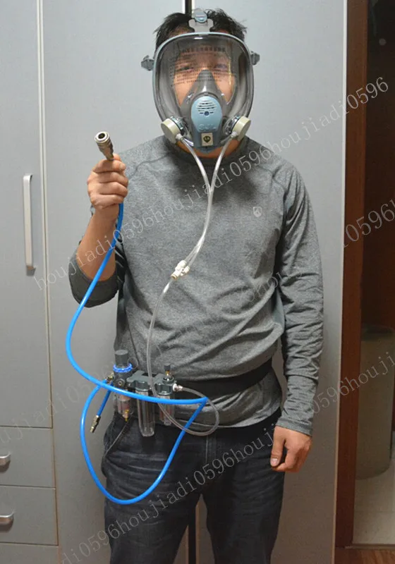 

Full Gas Mask and complete Circulating air supply+Oil-water separator