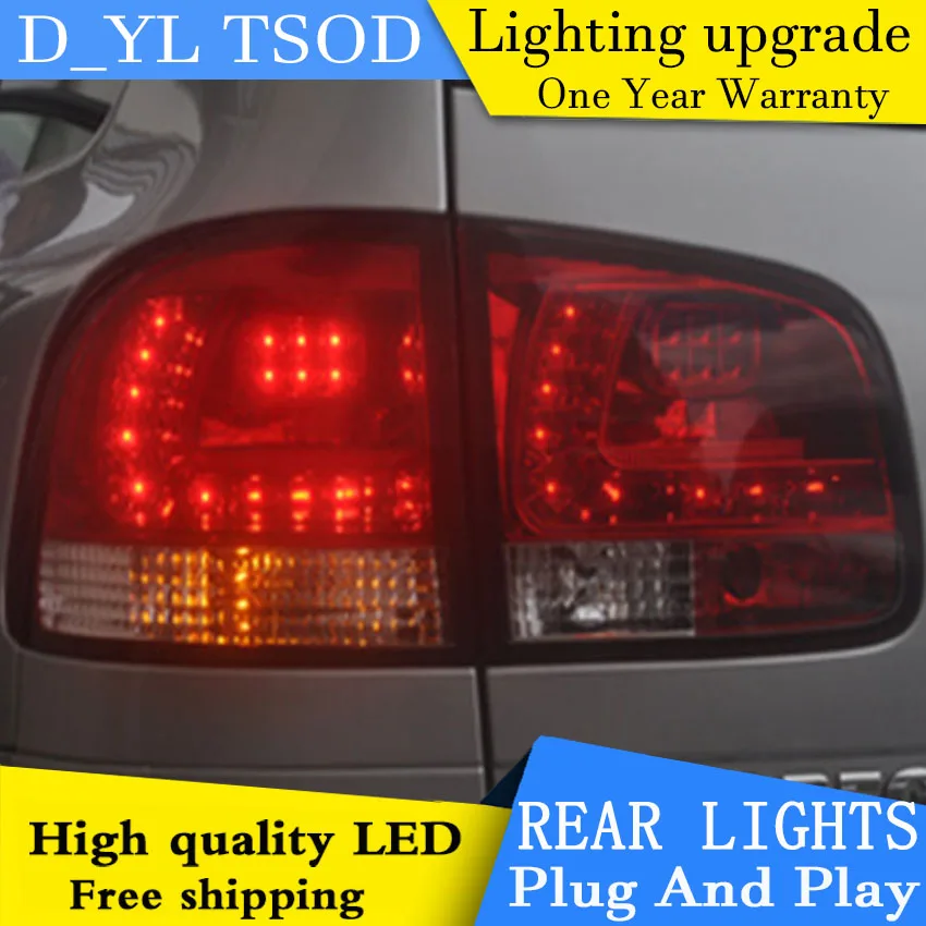 Car Styling Tail Lamp for VW Touareg LED Tail Light 2004 2005 New Altis