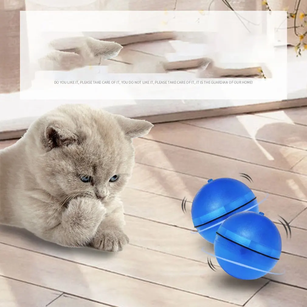 

Pet LED Flash Rolling Ball Cat Dog Toy Glowing Ball Cat Funny Toy Laser Laser Funny Cat Stick