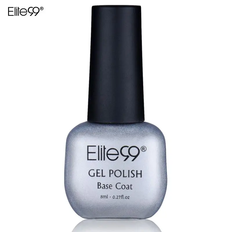 

Elite99 8ml Base Coat Soak Off Long Lasting UV LED Gel Lacquer Foundation Manicure DIY Nail Art Polish Polish