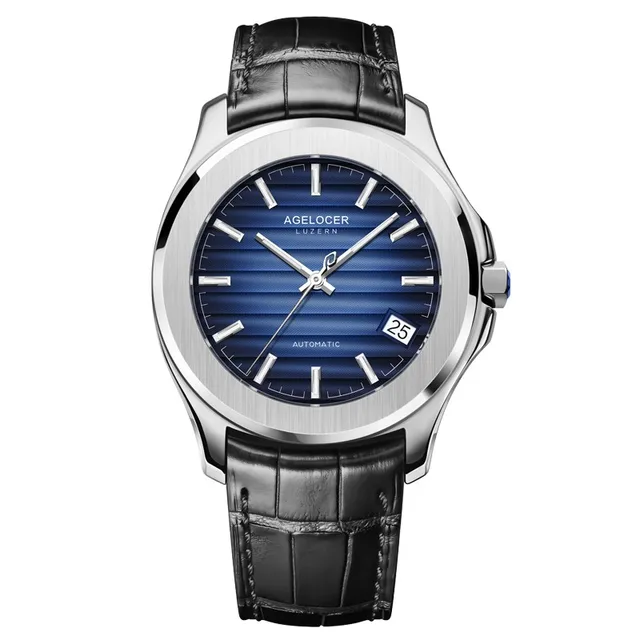 Agelocer Men Watch Top Brand Luxury Mechanical Watch Male 