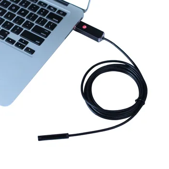 

7mm Lens 1/ 2m Cable USB Endoscope Camera Waterproof Wire Snake Tube Inspection Borescope For Android Phones with OTG Compatible