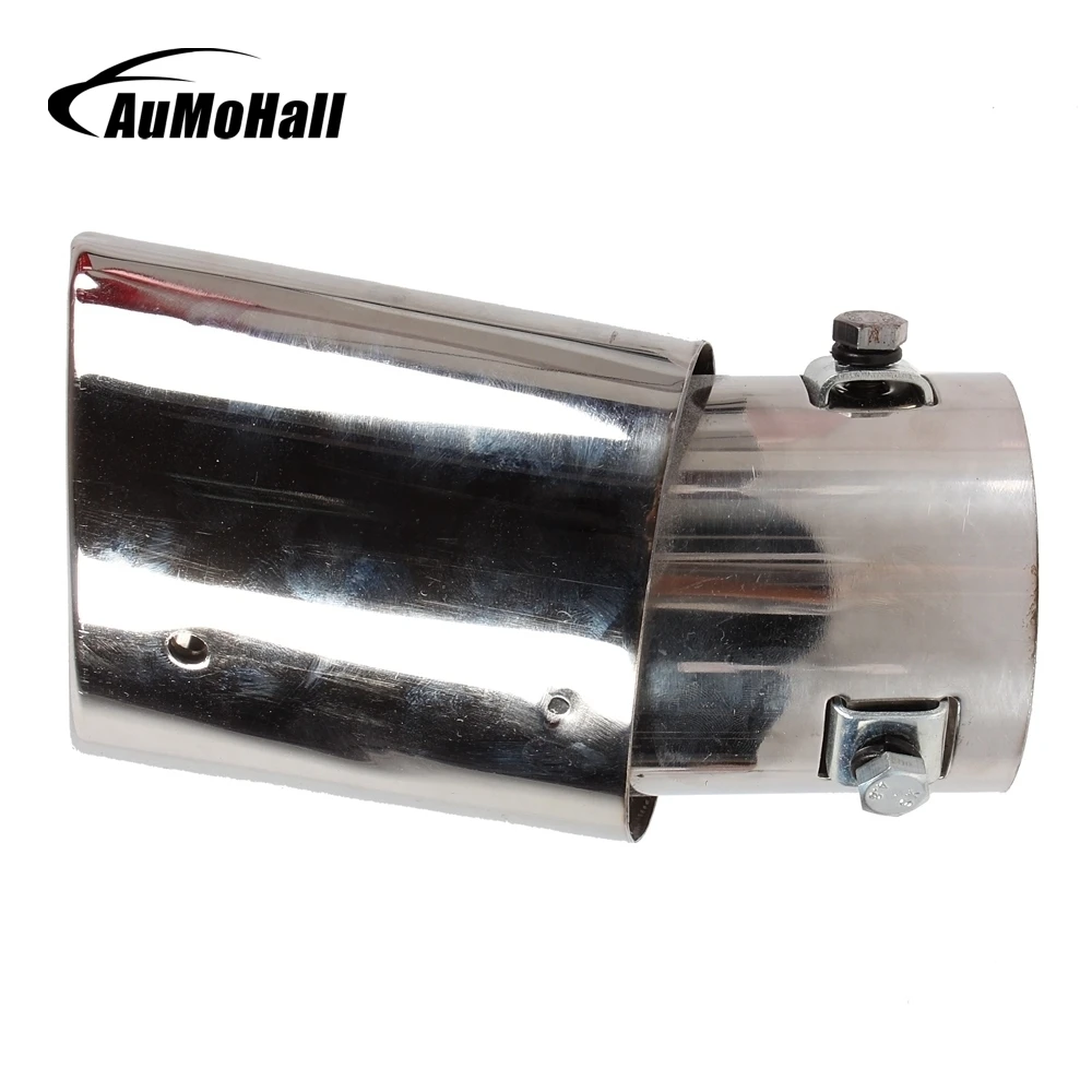 AuMoHall Car Exhaust Pipe Stainless Steel Folding Tail Pipe