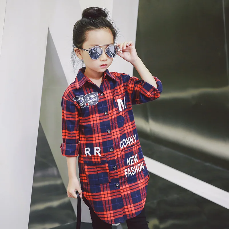korean plaid shirt