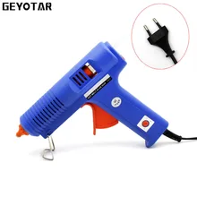 150w Eu Plug Hot Melt Glue Gun With Free 1pc 11mm Stick Heat Temperature Tool Industrial Guns Thermo Gluegun Repair Tools 2017