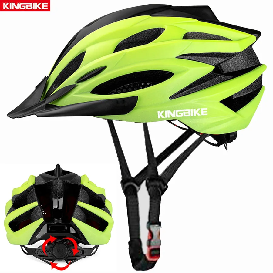 

KINGBIKE 2019 Cycling Helmet Integrally-molded Super Light MTB Mountain Road Bicycle Helmet Women Men Casco Ciclismo Capacete