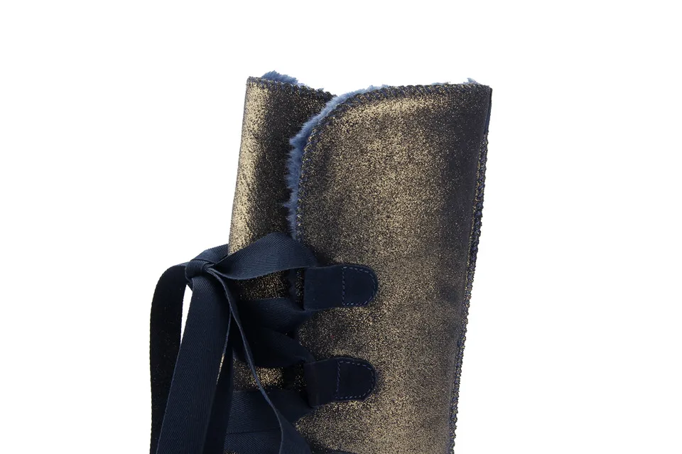 MBR FORCE/Новинка; высококачественные водонепроницаемые классические зимние ботинки; женские ботинки из натуральной кожи на меху; модные теплые зимние ботинки; американские размеры 3-13