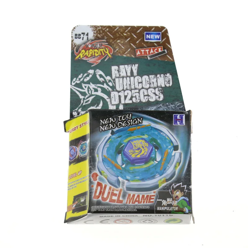 

1Pcs Beyblade Metal Fusion Beyblade 4D BB71 D125CSS Without Launcher Spinning Top Kids Toys For Christmas Gift BB71