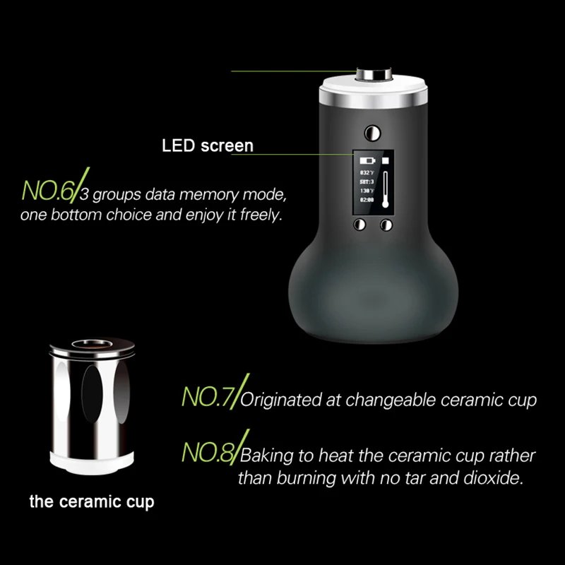 Original-JomoTech-Electronic-Cigarette-Dark-Knight-Honor-E-liquid-Wax-Dry-Herb-Vaporizer-OLED-Ceramic-Baking (5)