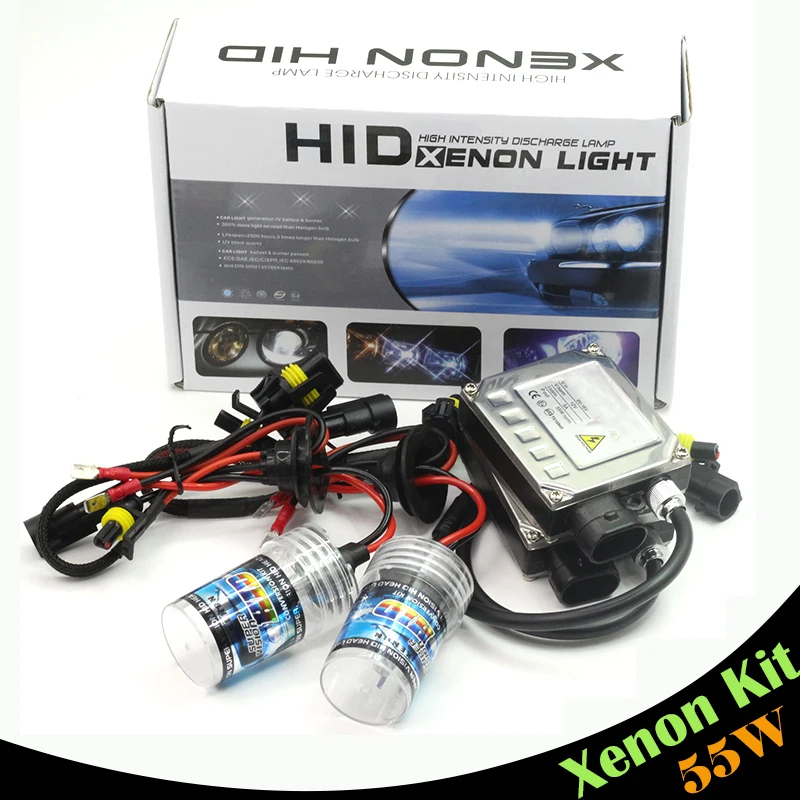 55W H7 Xenon Bulb Ballast Conversion HID KIT DC Car Headlight Fog Light