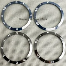 39 мм синий/черный ободок вставка керамический ободок аксессуары для часов комплект 41 мм Мужские часы