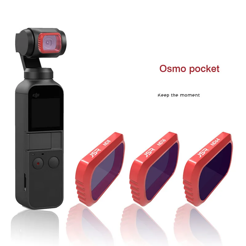 Дополнительные фильтры для объектива камеры для DJI Osmo Pocket 3-axis Handheld camera с К 4 K 60fps Video Stabilization Intelligent Shooting