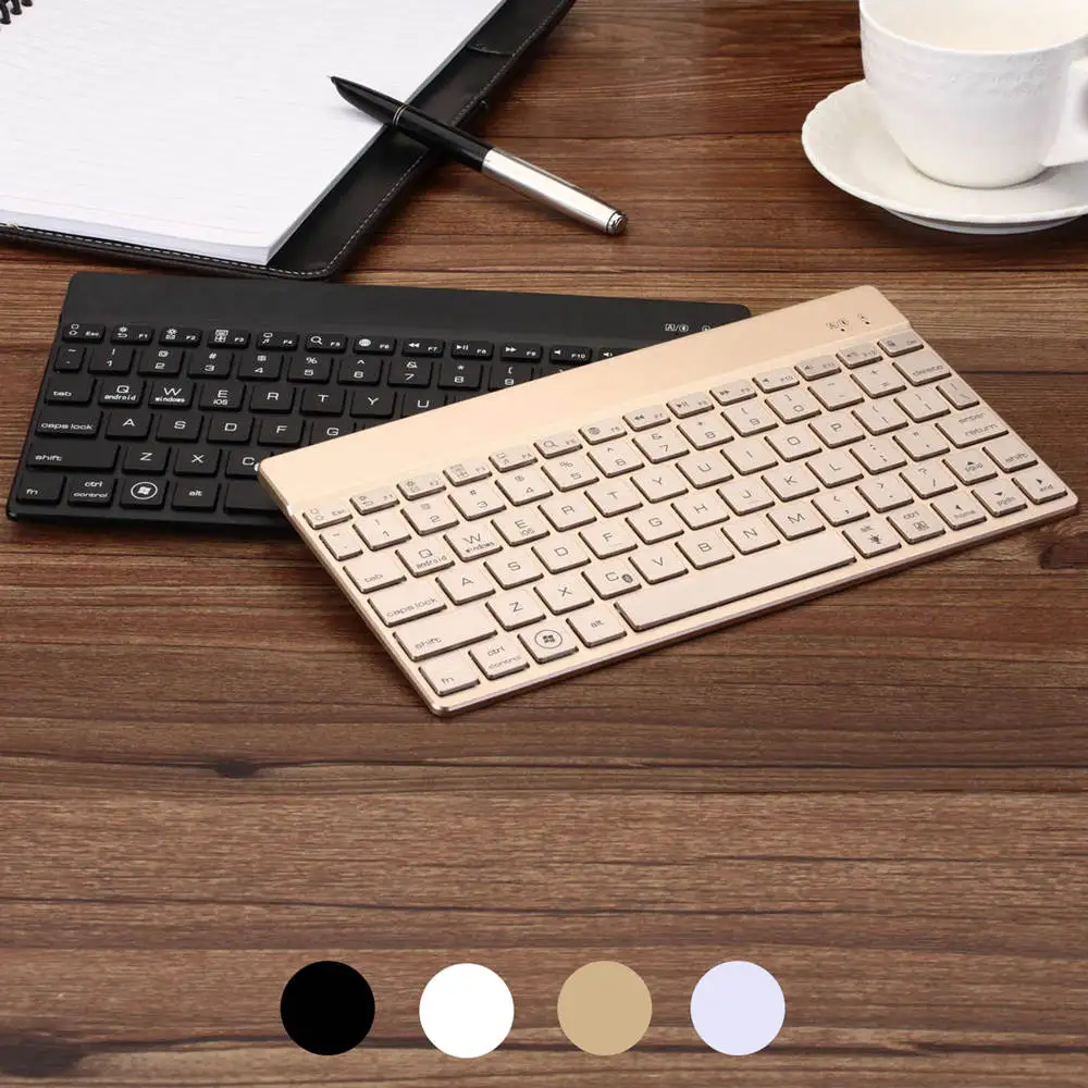 Ultra Thin Premium Portable 7 Colors LED Backlight Backlit Aluminum Wireless Bluetooth Keyboard Case Cover For iPad Pro 12.9