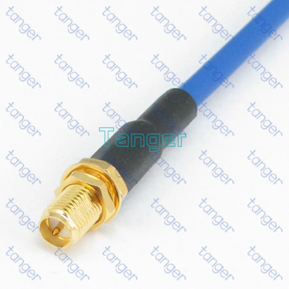 Прямой Женский и женский разъем SMA для телефона с RG402 RG141 стандартный коаксиальный