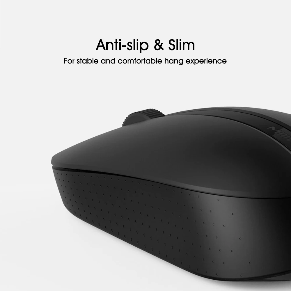 Оригинальная беспроводная мышь Xiaomi MIIIW 2,4 GHz 1000 dpi, геймерская мышь для дома, офиса, ноутбука, Нескользящая Текстура, полностью симметричный дизайн