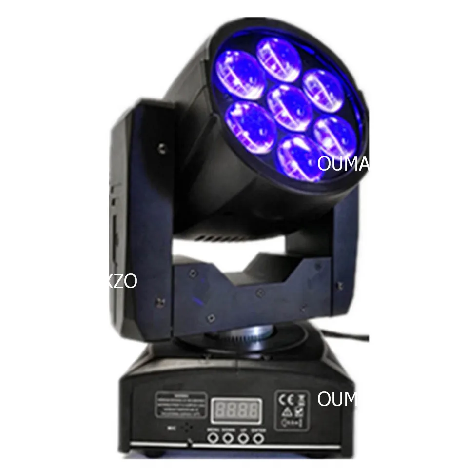Movendo a Cabeça Feixe de Luz Incluem e Função de Lavagem Feixe de Luz em Movimento Cabeça em Movimento 7 Pcs Zoom Levou em Movimento da Cabeça ou 7 Pcs Led Zoom 7 15 w Luz 8 Cheap Efeito de Iluminação de palco