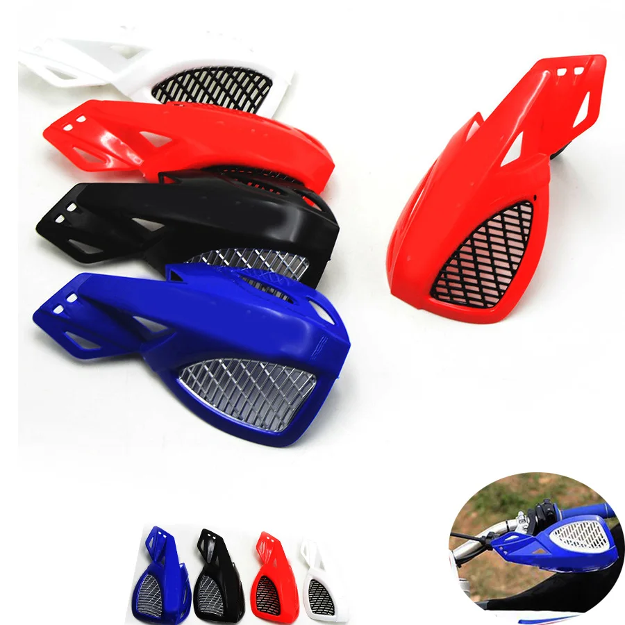 

2 pcs bike handguards hand guards protectors fit motorbike motocross universal plastic 22mm for honda XR650L CRF250R CRF1000L CR