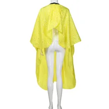 Горячая Новая мода Резка волос водонепроницаемая ткань Салон Парикмахерская плащ для парикмахерской Парикмахерская Прямая