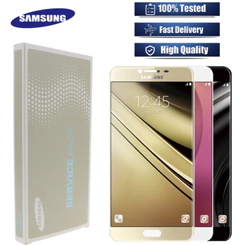 

Original 5.7" AMOLED LCD For SAMSUNG Galaxy C7 LCD Display C7000 Touch Screen Digitizer Replacement For Samsung C7 LCD Display