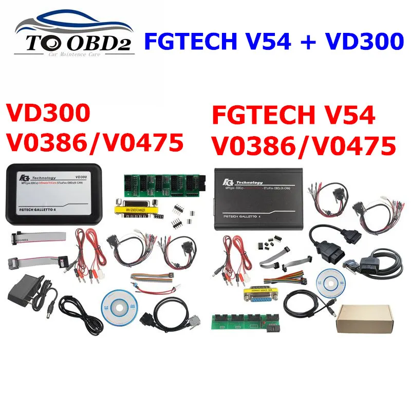 Fgtech Galletto 4 Master V54 FG-tech 2 Galletto V54 VD300 0386/0475 Поддержка BDM полная функция Unlimite obd2 авто ЭБУ чип тюнинг