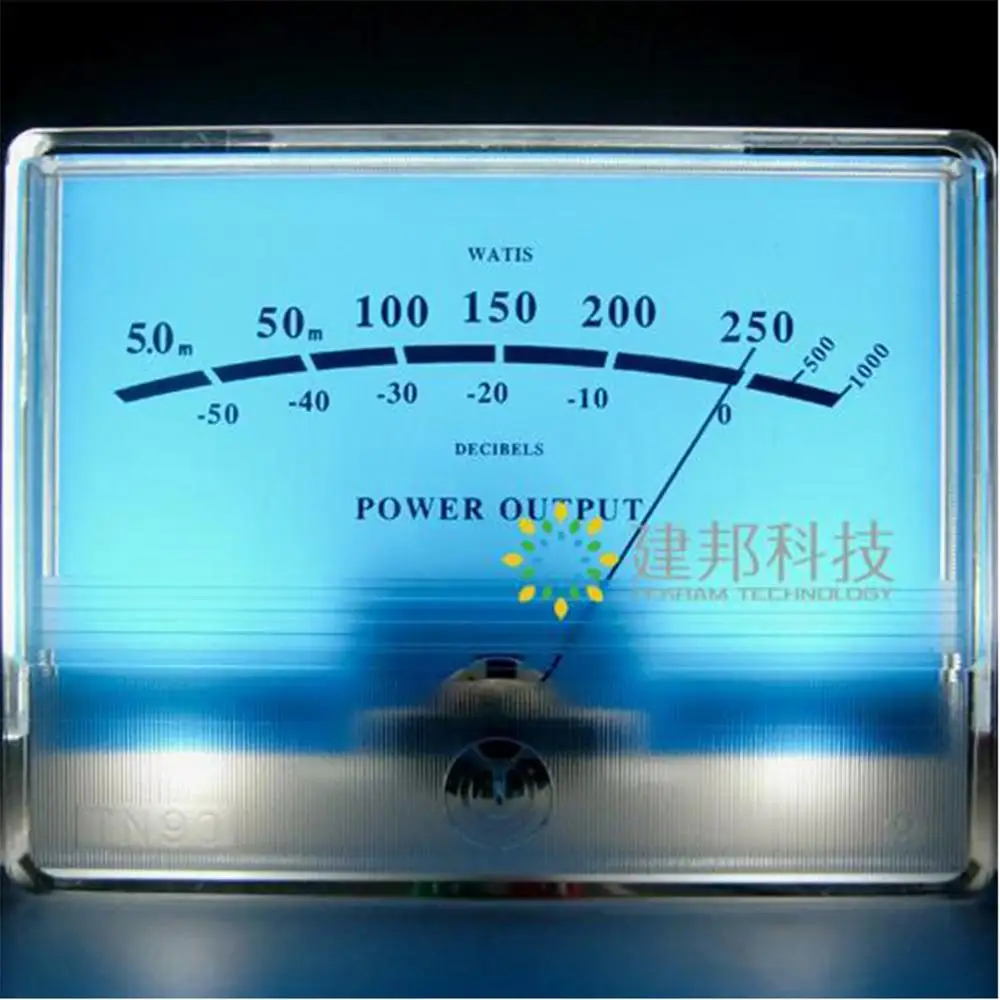 2 шт. классический Lake blue DB уровень заголовка аудио усилитель мощности VU Meter McIntosh