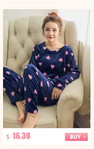 Женские пижамные комплекты 2017 коралловый флис пижамы Женская одежда утолщение цветы Leisurewear костюм абзац теплый толстый фланелевый