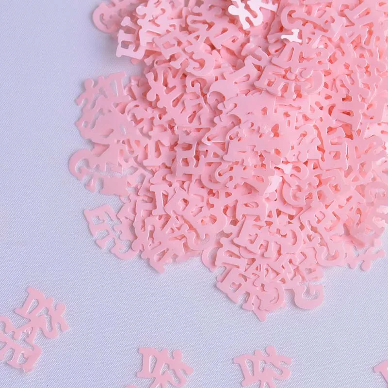 Ynaayu It is a Boy girl Confetti Pink/Blue Tissue Paper Party Table Decorate Baby Birhtyda Shower For Supply | Дом и сад