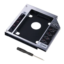 12,7 мм SATA 2nd SSD HDD Caddy для Dell Inspiron 3520 17R 5720 корпус для жесткого диска